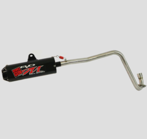Honda CRF 110F Performance Exhaust - Big Gun - Evo M Series Black Out Full System - Black - `19-`23 Honda CRF 110F Performance Exhaust - Big Gun - Evo M Series Black Out Full System - Black - `19-`23